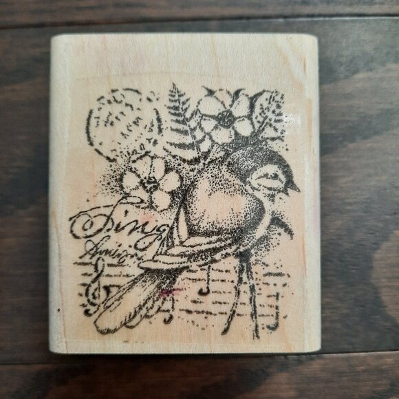 Stampin' Up! Garden College Wood Mounted Rubber Stamp Set - Picture 2 of 7